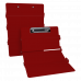 4-Fold ISO Clipboard - Red